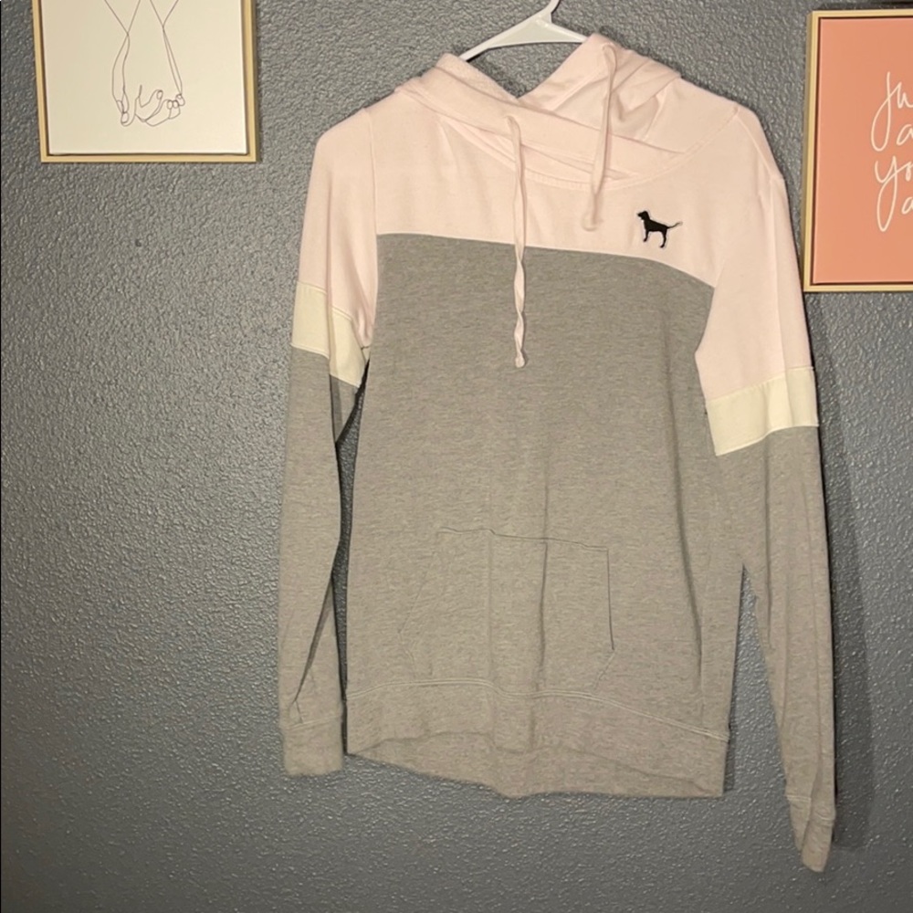 Pink hoodie